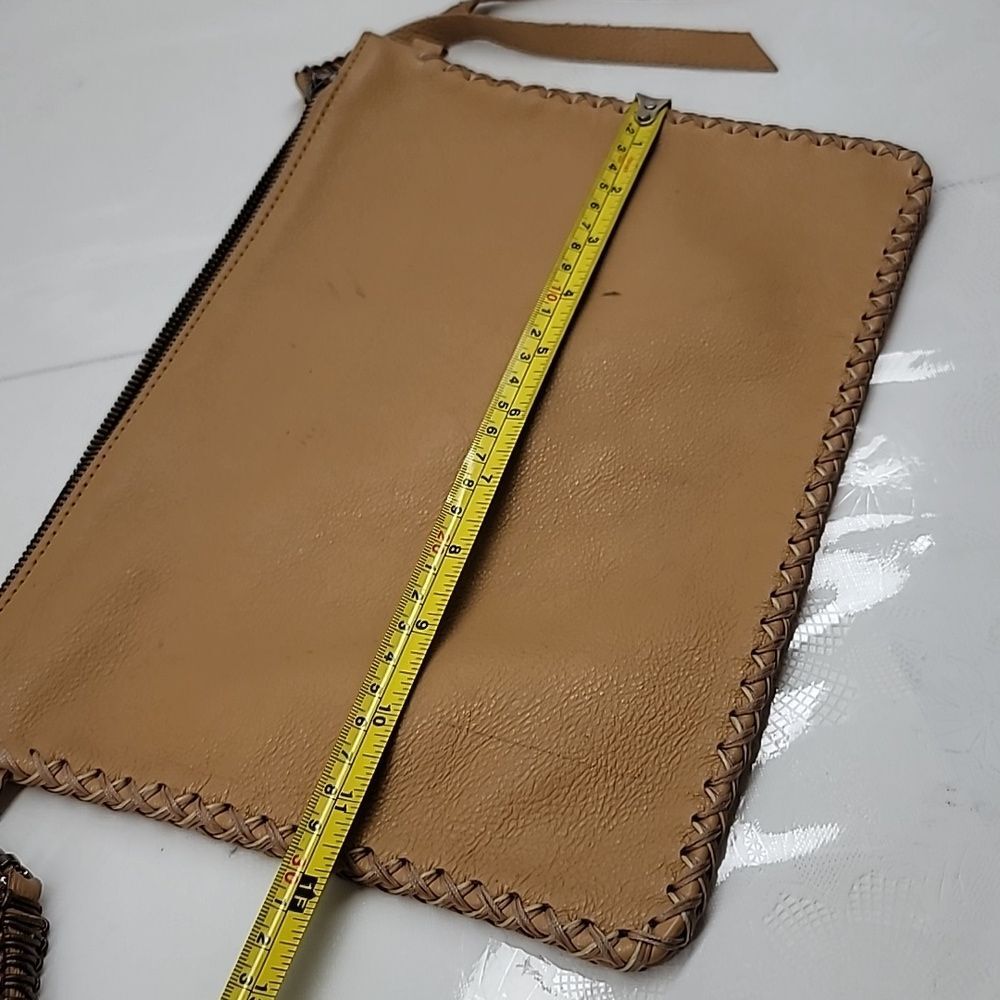 Calista Maxi Pochette In Tan - Picture 10 of 10